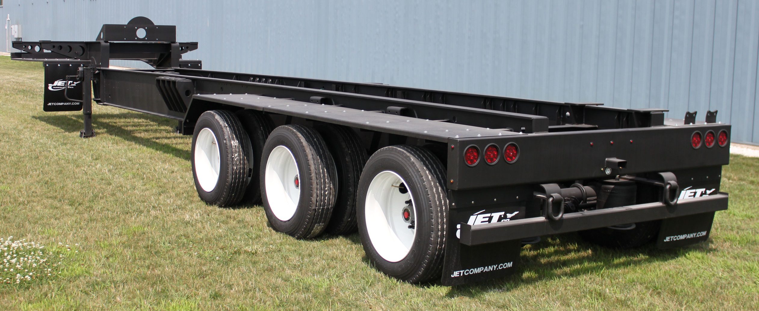 FracDropDeckChassisTrailer Jet Co Trailers