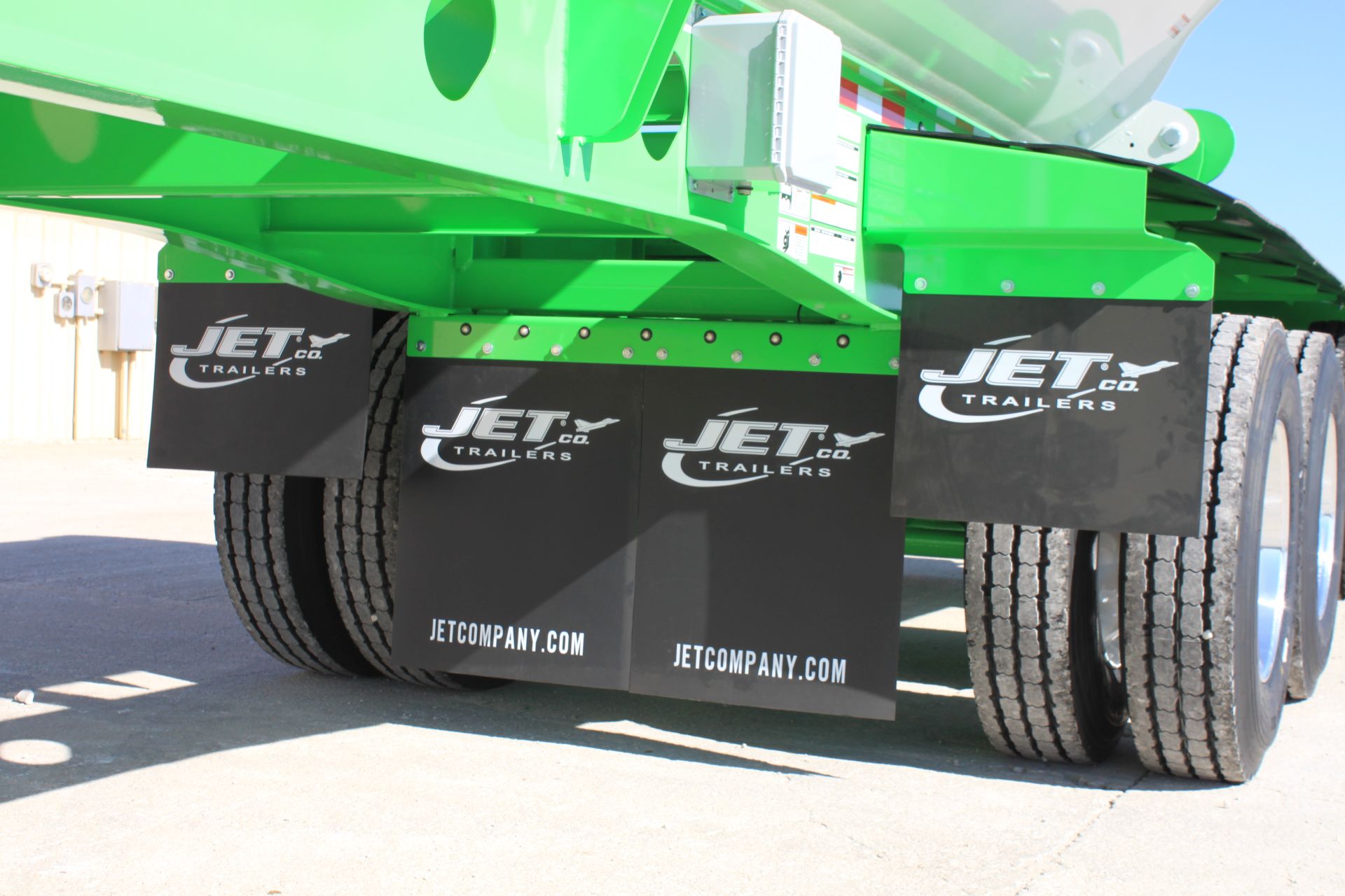 Side Dump Trailer Mudflap Options Jet Trailer Jet Co Trailers