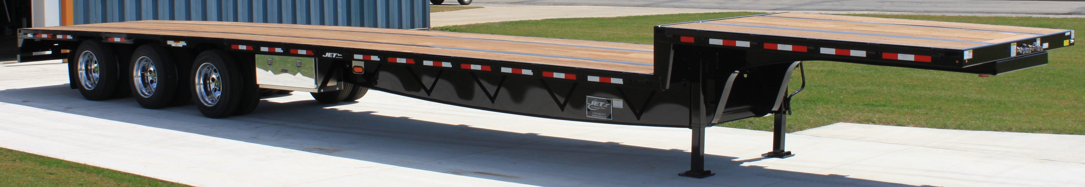 DropDeckTrailerSteel53footTripleAxle Jet Co Trailers