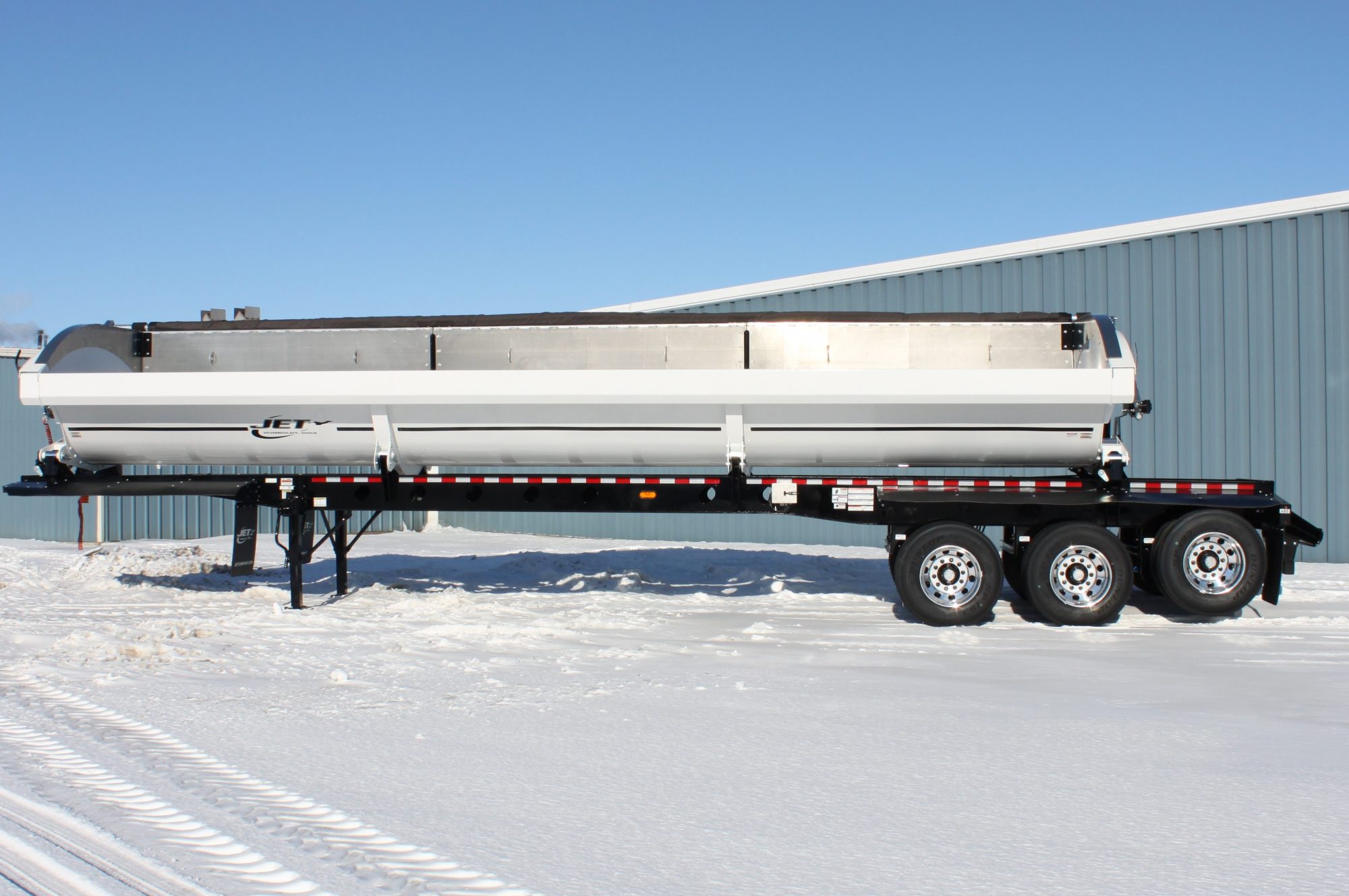 SideDumpTrailerTripleExtension Jet Co Trailers