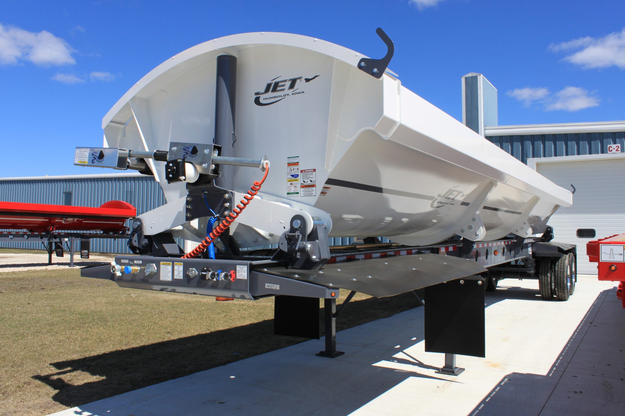 SideDumpTrailerJet44152 Jet Co Trailers