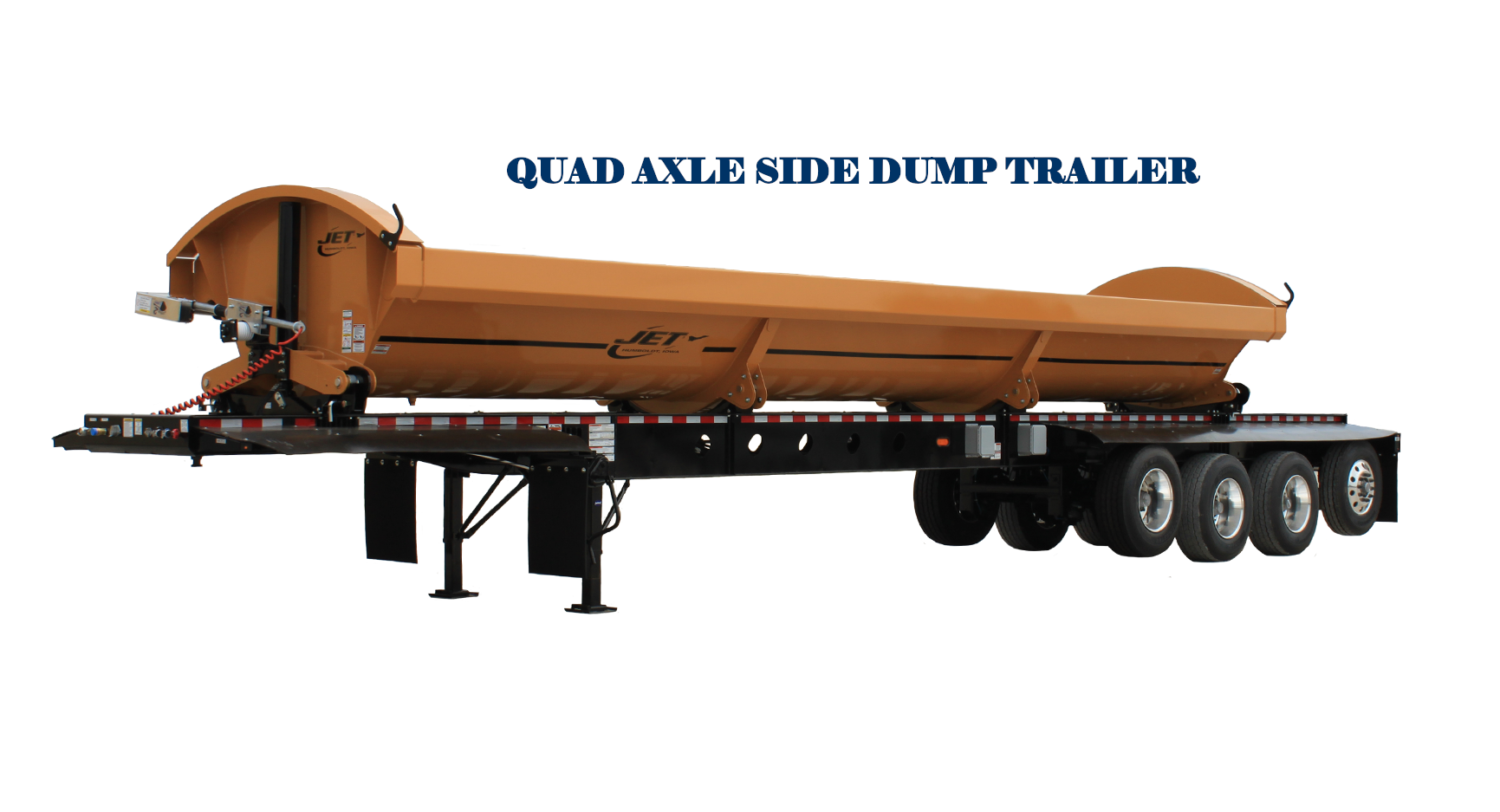 Jet Company: Quality Jet Trailers - Grain Hopper, Side Dump, Drop